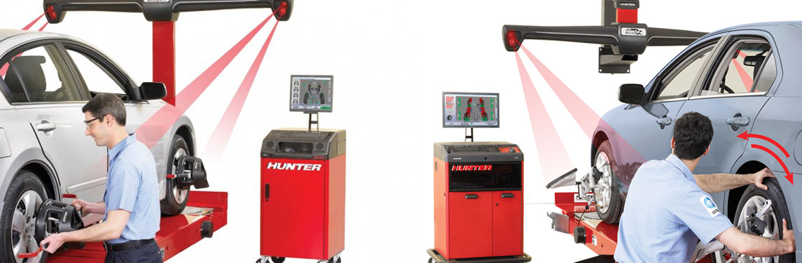 hunter wheel alignment